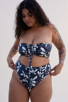 Isla bandeau, bandeau bikini, lexaswim, bikini top, strapless top, bikini top for a big bust